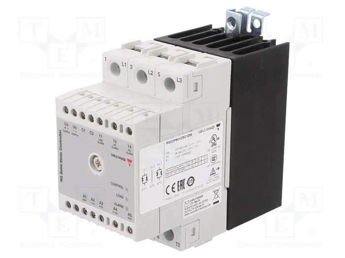 CARLO GAVAZZI RGC2P60V25C1DM Relé semiconductor trifásico 25A CARLO GAVAZZI RGC2P60V25C1DM Relé semiconductor trifásico 25A