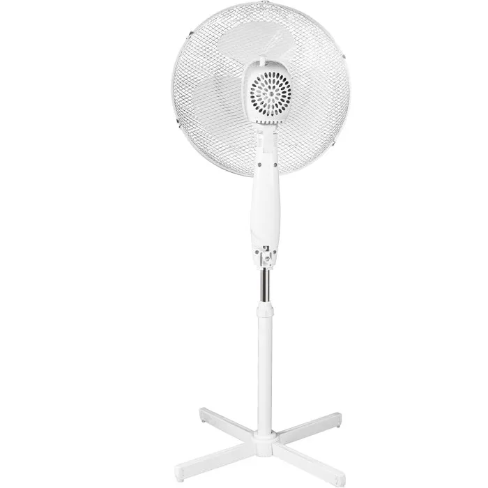 Oceanic Ventilador de Pedestal 45W Oscilante e Inclinable, 41 cm Diámetro, 3 Velocidades, Blanco - OCEAVP40W25 Oceanic Ventilador de Pedestal 45W Oscilante e Inclinable, 41 cm Diámetro, 3 Velocidades, Blanco - OCEAVP40W25