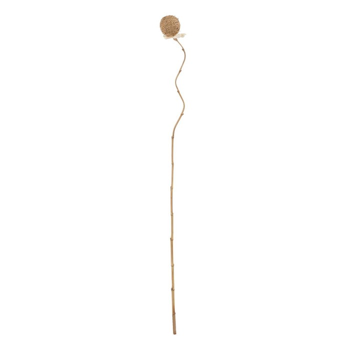 Ixia Rama Flor Beige Fibra Natural 8 x 8 x 156 cm Ixia Rama Flor Beige Fibra Natural 8 x 8 x 156 cm