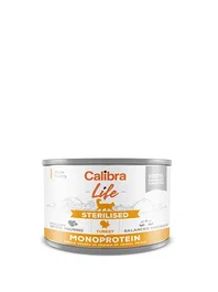 Calibra Cat Life Sterilised Pavo 6x200g