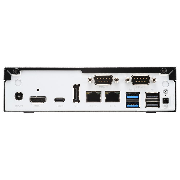 Shuttle XPC Slim DH810 Barebone Mini PC LGA1851, DDR5, USB4, HDMI 2.1, DisplayPort, Fuente 120W, Negro