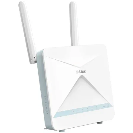 D-Link G416C/E Router Wi-Fi 6 Doble Banda 2.4/5 GHz con 4G LTE, Gigabit Ethernet 4 Puertos, 1500 Mbps, Color Blanco