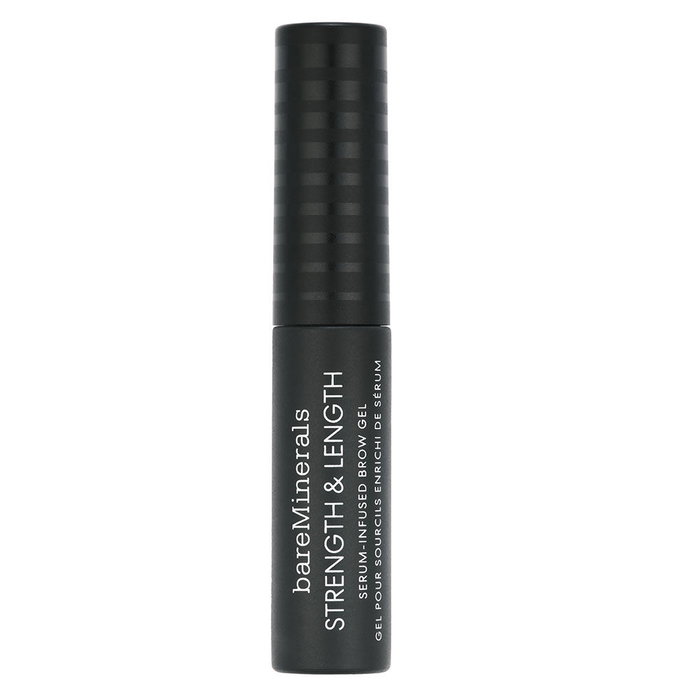 Bare Minerals STRENGTH & LENGTH Serum-Infused Brow Gel, Fijador de Cejas con Tratamiento Fortalecedor #Chesnut 5 ml