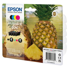 Epson 604 Multipack de cartuchos de tinta Original (Negro, Cian, Magenta, Amarillo) C13T10G64020