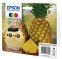 Epson Cartucho de Tinta Original 604 Multipack (4 cartuchos: Negro, Cian, Magenta, Amarillo) C13T10G64020 Compatible XP-2200, WF-2910
