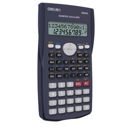 Deli Calculadora científica ED82MS azul oscuro