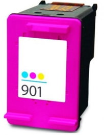 LSM Cartucho de tinta compatible HP 901XL Color alta capacidad