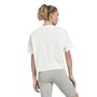 Camiseta de Manga Corta Mujer Reebok Graphic Logo Blanco S