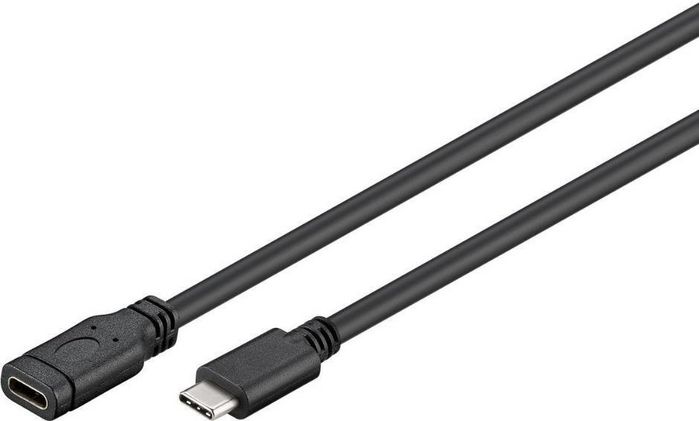 MicroConnect Cable de Extensión USB-C 3.2 Gen 1, 2m, Black MicroConnect Cable de Extensión USB-C 3.2 Gen 1, 2m, Black