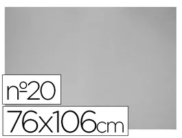 Blanca Cartón Gris Nº 20 75x105 cm Hoja Alta Rigidez Manualidades Maquetas Cajas Soportes