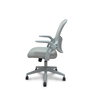 FORÖL Silla de Oficina Opti544 Gris con Respaldo de Malla