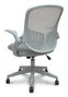 FORÖL Silla de oficina Opti544 Gris con mecanismo Basculante y Brazos Abatibles