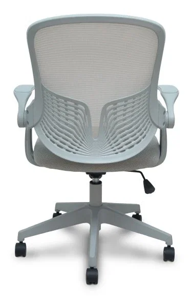 FORÖL Silla de oficina Opti544 Gris con mecanismo Basculante y Brazos Abatibles FORÖL Silla de oficina Opti544 Gris con mecanismo Basculante y Brazos Abatibles