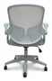 FORÖL Silla de oficina Opti544 Gris con mecanismo Basculante y Brazos Abatibles