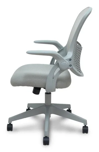 FORÖL Silla de oficina Opti544 Gris con mecanismo Basculante y Brazos Abatibles FORÖL Silla de oficina Opti544 Gris con mecanismo Basculante y Brazos Abatibles