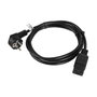 Lanberg CA-C19C-10CC-0018-BK Cable de alimentación CEE 7/7 a C19 1,8 m Negro