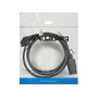Lanberg CA-C19C-10CC-0018-BK Cable de alimentación CEE 7/7 a C19 1,8 m Negro