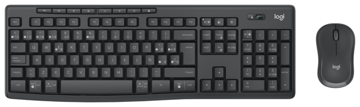 Logitech MK370 Combo for Business Teclado y Ratón Inalámbrico Español Grafito