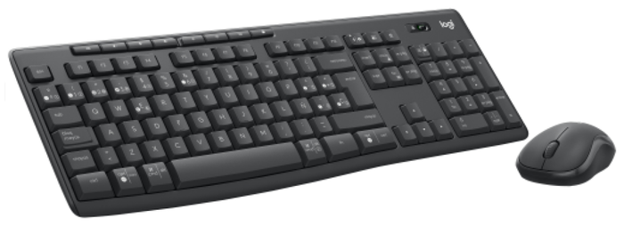 Logitech MK370 Combo for Business Teclado y Ratón Inalámbrico Español Grafito