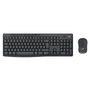 Logitech MK370 - Combo Teclado y Ratón Inalámbrico con Tecnología Silent Touch (90% Menos Ruido), 112 Teclas, 1000 DPI, Conexión USB Logi Bolt 10m, Windows/macOS, Pilas Incluidas