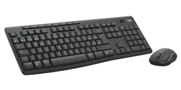 Logitech 920-012071 Teclado Inalámbrico Oficina RF + Bluetooth QWERTY Español Grafito con Ratón