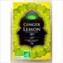 ARTEMIS BIO Infusión de Jengibre y Limón sin teína, 20 filtros