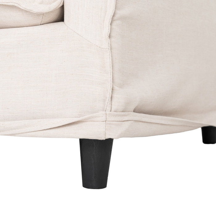 Sofá Chaise Longue Beige Dm-Tejido Salón 254 X 158 X 84 cm Sofá Chaise Longue Beige Dm-Tejido Salón 254 X 158 X 84 cm