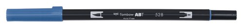 Rotulador Tombow Doble Punta Pincel Azul Marino (Set de 6) Rotulador Tombow Doble Punta Pincel Azul Marino (Set de 6)