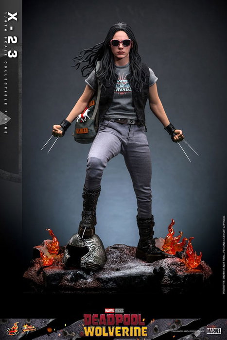 Deadpool & Wolverine Movie Masterpiece Figura 1/6 X-23 27 cm