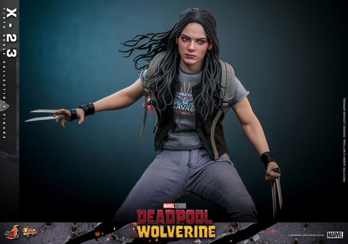 Deadpool & Wolverine Movie Masterpiece Figura 1/6 X-23 27 cm