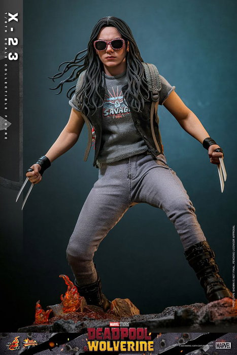 Deadpool & Wolverine Movie Masterpiece Figura 1/6 X-23 27 cm