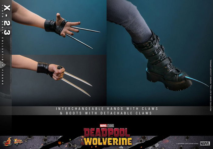Deadpool & Wolverine Movie Masterpiece Figura 1/6 X-23 27 cm