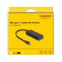 DeLOCK 88041 Divisor USB Type-C™ a 3 x DisplayPort MST 4K 60 Hz