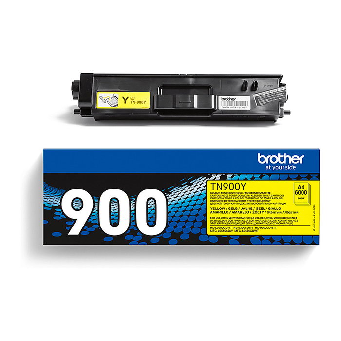 Brother TN-900Y Tóner Amarillo
