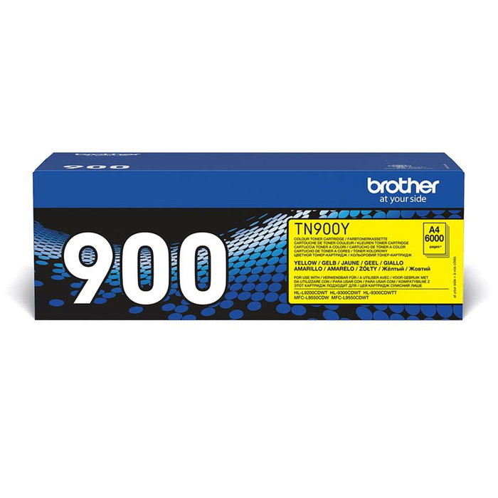 Brother TN-900Y Tóner Amarillo