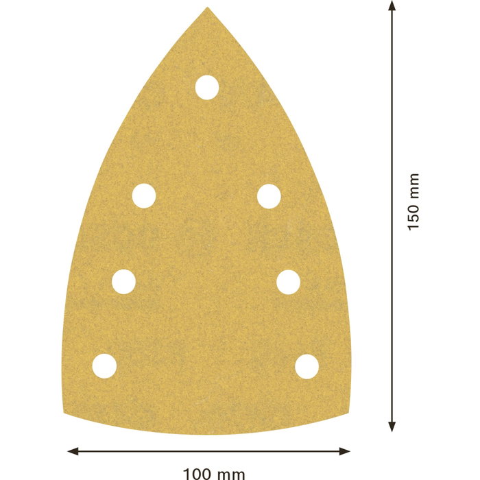 Bosch EXPERT C470 Sanding Pad C470 100x150 mm K18 10x