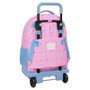 Safta Mochila con Ruedas Stitch Bright Extraíble 45cm
