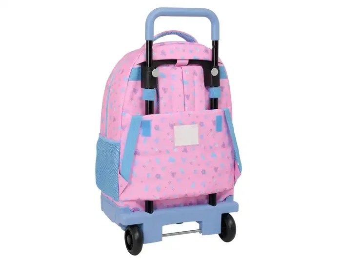 Safta Mochila con Ruedas Stitch Bright Extraíble 45cm