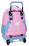 Safta Mochila Grande con Ruedas Compacta Extraíble Stitch Bright 33x45x22cm