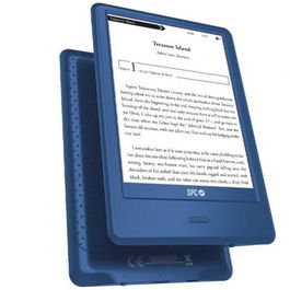 SPC 5615A Lector de Libros Electrónicos Dickens Light 2 Pro, Pantalla Táctil E Ink Carta de 6", Luz Ajustable, 8GB, Azul