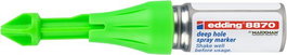 EDDING 8870 Marcador en spray de tiza Verde Neón 11 ml