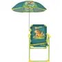 Fun House Silla Plegable de Camping Jurassic World Dinosaurio para Niños - H.38.5 x W.38.5 x D.37.5 cm