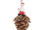 DKD Home Decor Decoración Colgante Resina Piña Surtido de 3 Colores