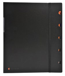 Carpeta Fundas (Tarifario) Exacompta Espiral Pp Exaview A4 30 F. Negro