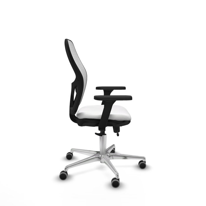 PIQUERAS Y CRESPO Silla de oficina Jorquera Blanca con Mecanismo Sincro/Traslack PIQUERAS Y CRESPO Silla de oficina Jorquera Blanca con Mecanismo Sincro/Traslack
