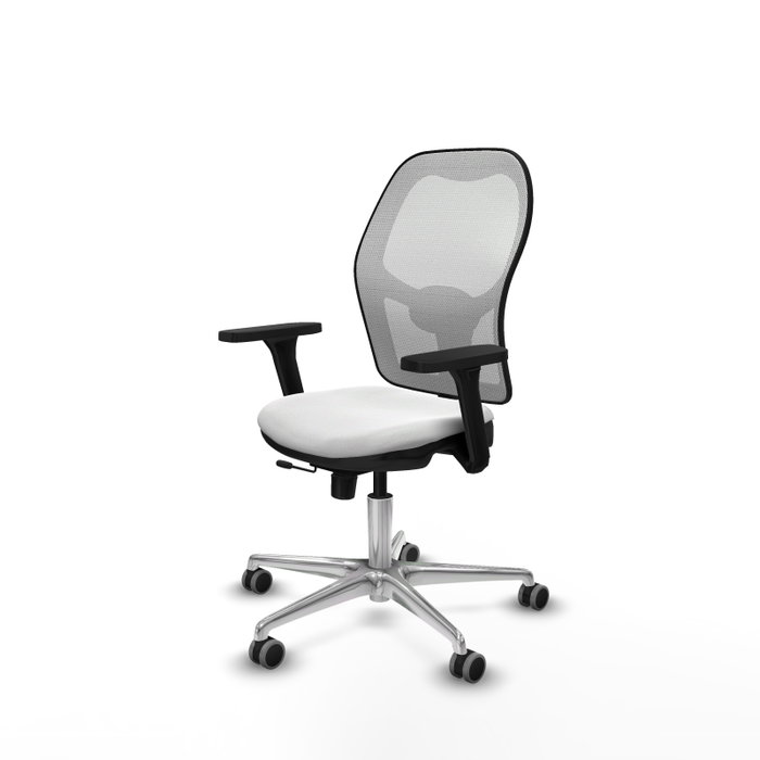PIQUERAS Y CRESPO Silla de oficina Jorquera Blanca con Mecanismo Sincro/Traslack PIQUERAS Y CRESPO Silla de oficina Jorquera Blanca con Mecanismo Sincro/Traslack