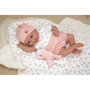 Muñecas Arias Muñeca Elegance Colin Rosa con Cojín y Peluche