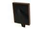 DKD Home Decor Set de 2 Marcos de Fotos Scandi 15x20 cm, Marrón y Blanco, Acacia