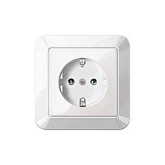 MERTEN MEG2301-1019 Toma de corriente SCHUKO con placa de cubierta completa