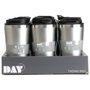 Day Mug Térmico 450 ml con Correa Doble Pared Acero Inoxidable Mantiene Calor 6h Frío 12h